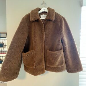 Rebecca Minkoff Brown Teddy Jacket